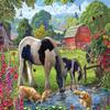 Ceaco - Horses and Hounds - 300 Oversized Piece Jigsaw Puzzle view 2