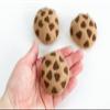Matthew + Mae Wool Felt Chocolate Chip Cookie Set, 3 Pieces, Handmade Decorative Food, 100% Wool, Approx. 2 Diameter, Home Dcor Accent view 2