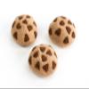 Matthew + Mae Wool Felt Chocolate Chip Cookie Set, 3 Pieces, Handmade Decorative Food, 100% Wool, Approx. 2 Diameter, Home Dcor Accent view 4