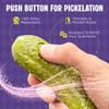 Mystic Pickle - Magic Fortune Teller with +100 Witty Responses - Unveiling The Briny Secrets of The Universe - Endless Entertainment with Friends, Family, Classroom Students - Best Novelty Gag Gift! view 3