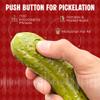 DR DINGUS Emotional Support Pickle - +100 Positive Inspirational Phrases - Press Button - Funny Family Friendly Gag Toy for Class, Office, Gift, Friends view 3