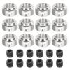 MECCANIXITY 12Pcs RC Airplane Landing Gear Stopper 304 Stainless Steel 5.1mm(0.2") Plane Wheel Collar for RC Airplane Model Remote Aircraft view 1