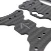 VERBANA for Emax Hawk Sport & Pro Drone Carbon Fiber Mid Plate with Bottom Plate Part Replacement for Emax Hawk Sport & Pro FPV Racing Drone Accessories, Black view 3