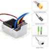Radiolink Cool 9030 ESC 90A Brushed (2-4S) Waterproof Built-in BEC 5A Selectable 5.5V/7.5V for 1/10 RC Truck Crawlers Tanks Cars Bait Boats (XT60 Plug) view 4