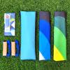 2 Pack Delta Kites and Kite String Reel Winder for Kids & Adults, Extremely Easy to Fly Kite, Best Kite for Beginner(Green & Blue) view 3