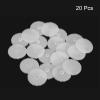 MECCANIXITY 20Pcs Plastic Gears 42 Teeth Plastic Single Gears Model 422AA Reduction Gear for RC Car Model DIY Robot,White Module 0.5 view 3