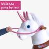 PonyCycle Ride on Unicorn Toys E413 with Pink Rein Size 4 for Age 4-8 view 3