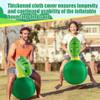 Hiboom 2 Set Inflatable Bouncy Dinosaur Toys with Slip Cover Bounce Animal Dinosaur Hopper Toy Ride On Indoor Outdoor Toys Large Bouncy Toy for Birthday Party Gifts Supplies Up to 250 Pounds view 2