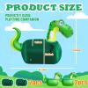 Hiboom 2 Set Inflatable Bouncy Dinosaur Toys with Slip Cover Bounce Animal Dinosaur Hopper Toy Ride On Indoor Outdoor Toys Large Bouncy Toy for Birthday Party Gifts Supplies Up to 250 Pounds view 3