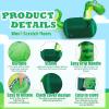 Hiboom 2 Set Inflatable Bouncy Dinosaur Toys with Slip Cover Bounce Animal Dinosaur Hopper Toy Ride On Indoor Outdoor Toys Large Bouncy Toy for Birthday Party Gifts Supplies Up to 250 Pounds view 4