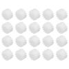 MECCANIXITY 20Pcs Plastic Gears 15 Teeth Plastic Shaft Gears Model 152AA Reduction Gear for RC Car Model DIY Robot,White Module 0.5 view 1