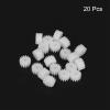 MECCANIXITY 20Pcs Plastic Gears 15 Teeth Plastic Shaft Gears Model 152AA Reduction Gear for RC Car Model DIY Robot,White Module 0.5 view 3