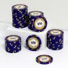 JIESITE 14 Gram Clay Poker Chips Monte Carlo Poker Chips Casino Grade Poker Chip for Texas Hold'em, Blackjack Poker Games Pack of 50 Pieces($50 Blue view 1