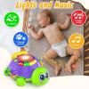 INNOSKY Baby Toys 6-12 Months, Musical Turtle Crawling Tummy Time Development Light up Infant Toys 12-18 Months, Bilingual Educational Boy Girl Gifts Toy for 3-6 4 5 7 8 9-12 Month view 3