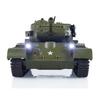 wheelfun Henglong 1/30 RC Battle Tank Pershing M26 3841-02 2.4G RC Tank Model 360 Turret Rotation Infrared Battle Chassis Recoil Hobby Model view 3