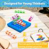 ThinkFun Gravity Maze Builder for Kids 5 & Up - Logic Marble RunBrain Game - Hands-On Maze Design - Durable Child-Safe Materials - Develop Spatial Reasoning & Critical Thinking - MESH Accredited view 3