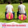 Hiboom Large Inflatable Bouncy Hopper with Slip Cover Unicorn Bouncer Ride On Indoor Outdoor Toys Inflatable Bounce Animal Hopper Unicorn Toys for Birthday Party Gifts Up to 250 Pounds view 4