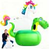 Hiboom 2 Pcs Giant Inflatable Hopping Toys 51 Inch Bouncer Animal Toys Ride on Toy Hopping Toy Hopper for Birthday Party Gifts Supports up to 250 Pounds (Dinosaur,Unicorn) view 1