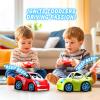 AEROQUEST Remote Control Car, RC Car Toy with Lights and Sounds for Boys, Girls and Toddlers Ages 1-3 2-4 4-7 & 3 Years Old view 4