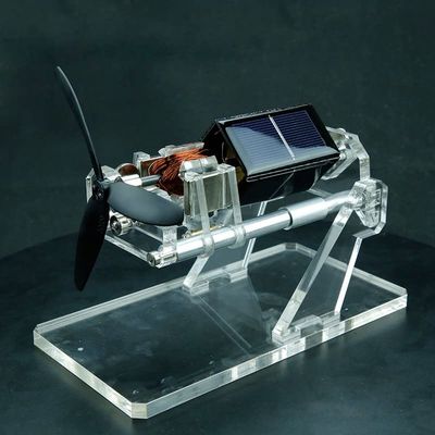 The Design of Double Leaf Mag Levitation Solar Motor