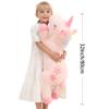 32inch Cute Giant Pink Unicorn Plush, Jumbo Soft Body Pillow Pet, Large Rainbow Unicorn Stuffed Animals Toy, Big Doll for Kids Girls and Boys, Birthday view 2