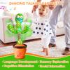 Rechargeable Dancing Talking Cactus Toy Mimics Back, Singing Mimicking Cactus Baby Toy That Talks Back, Educational Baby Toys 18 months+ w/ 51 English Songs, Valentines Day Gifts for Kids, Toddlers view 4