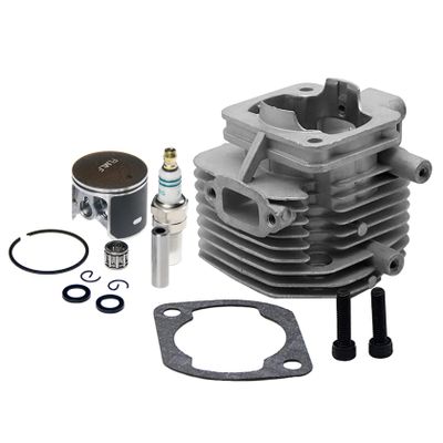 FLMLF 2 Hole 29cc Cylinder with Competition Piston Kit for 1/5 Hpi Rofun Rovan Km Baja Losi 5ive T FG GoPed RedCat Rc Car Parts