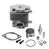 FLMLF 2 Hole 29cc Cylinder with Competition Piston Kit for 1/5 Hpi Rofun Rovan Km Baja Losi 5ive T FG GoPed RedCat Rc Car Parts view 3