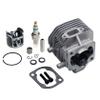 FLMLF 2 Hole 29cc Cylinder with Competition Piston Kit for 1/5 Hpi Rofun Rovan Km Baja Losi 5ive T FG GoPed RedCat Rc Car Parts view 4