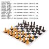 2 Set Chess Set, Portable Chess Set, Travel Chess Set, Chess Game Chess Pieces Set, Tournament Chess Set, Portable Adult Playing Chess Game Toy, for Begginers view 2