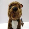 Brindle Staffordshire Bull Terrier Plush Toy Dog Plushie Can Be Personalized & Customized With An Engraved Tag, Collar and Stunning Gift Wrap view 2