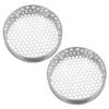 balacoo 2pcs Stainless Steel Soil Sifters Round Soil Sieves for Garden Use Lightweight Sifting Tool for Removing Stones and Debris for Planting and Landscaping view 1