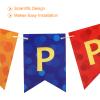 uxcell Birthday Bunting Banner, Birthday Sign Letters Banner for Party Supplies and Birthday Decorations Circular Style view 4