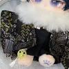 Ruyumei Doll Clothes Set - 20cm/8 inches Ancient Style Boy and Girl Doll Accessories with Dress, Shoes, Hat, Birthday Gifts for Kids, Toddlers (M6601) view 3