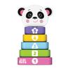 Kids Hits Stack and Play Panda  Wooden Stacking Square Toy with Numbers, Shapes & Colors  Montessori Educational Toy for Toddlers Ages 1+ view 1