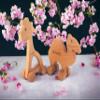 Personalized Push Wooden Toy Giraffe and Camel as Birthday Gift for Toodlers, Christmas Gift for Kids 2-Pcs Push Wooden Toy Animal Set, Montessori Wooden African Animal Push Toy With Wheels view 3
