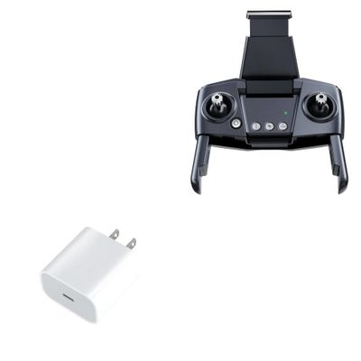 BoxWave Charger Compatible with Ruko Bwine F7MINI Remote Controller - PD GAN miniCube (30W), 30W Tiny PD GAN Type-C Wall Charger - Winter White