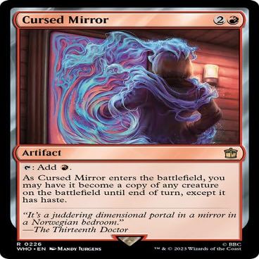 Cursed Mirror (226) MTG