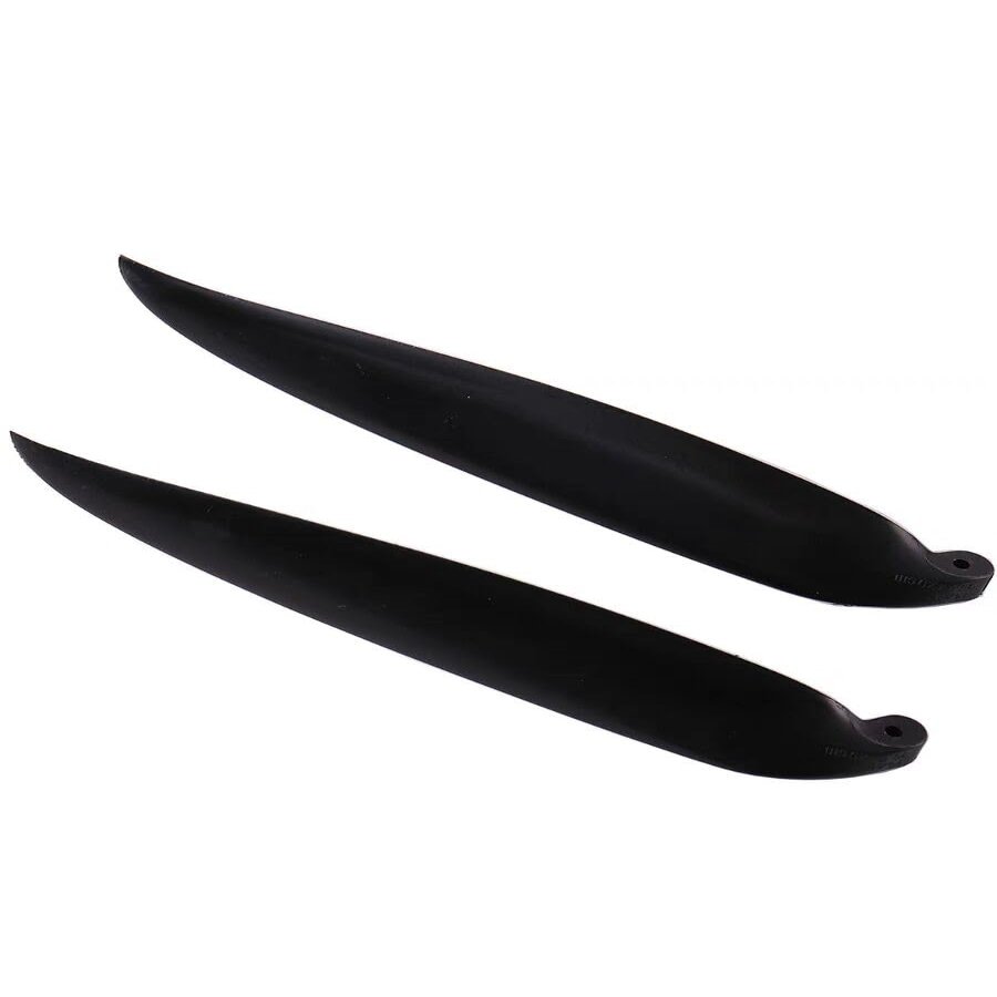 1Pair Nylon Blades for Folding Propeller 11 to 18.5 inch RC Glider Airplane Propeller Replacement Prop Blades Suitable for Spinner D28-D48mm (11x8)