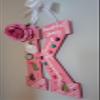 NiNi's Fine Art Finished Wood Letter K Large Wood Letter for a Girl's or Teens Bedroom Teens Wall Hanging Decorations Finished Wooden Letters with Ribbon for Hanging Art Letter Bedroom Decor view 4