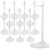 15Pcs Transparent Doll Stands: Displaying Dolls Lightweight Support Racks for Action Figures and Miniatures view 1