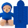 6 PCS Stuffed Bear Clothes Tee Shirt Sublimation Plush Bear Shirts Classic Stuffed Animal Bear T Shirts Hoodie 14-18 Inches Stuffed Bear Dolls view 1