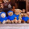 6 PCS Stuffed Bear Clothes Tee Shirt Sublimation Plush Bear Shirts Classic Stuffed Animal Bear T Shirts Hoodie 14-18 Inches Stuffed Bear Dolls view 4