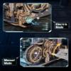 Wowood 3D Puzzle Marble Run - Electric Spaceport, Wooden Model Building Kit for Teens view 2