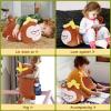 Achwishap Banana Monkey Plush Pillow,Monkey Stuffed Animal Plush Toy,Cute Plushies Banana Monkeys Kawaii Pillow,Lovely Monkeys Hugging Pillow Gifts for Kids Adults Birthday(20Brown) view 4