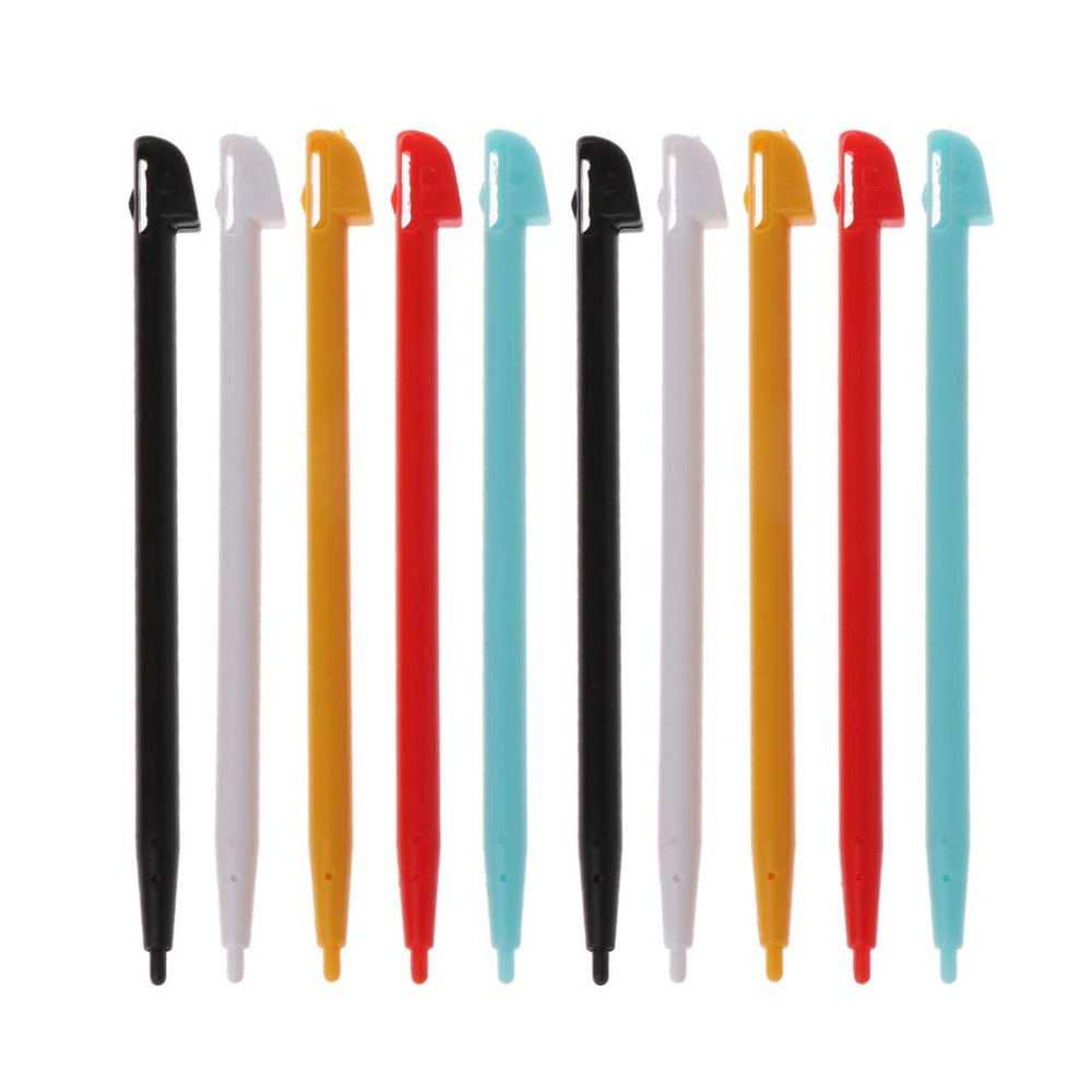 10Pcs Stylish Color for Touch Stylus Pen for WIIU Gamepad Console Handheld Game Console