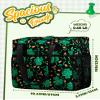 FOKDUVB Bingo Bag with Pockets for Daubers Dabbers Dobbers Dotters Casino Bingo Game Accessories for Adults Seniors Green/Gold view 4