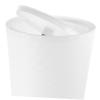 FONDOTIN Small Trash Can with Lid Bathroom Office Wastebasket Garbage Bin Compact Design for Easy Recycling Versatile Trash Holder for Home Use view 3