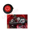 2 Pcs Power Button Switch Push Start Replacement Parts for Kids Ride On Toy Car Electric Wheels Trax Replacement Part Powered Switch Jeep SUV Trax Truck view 2