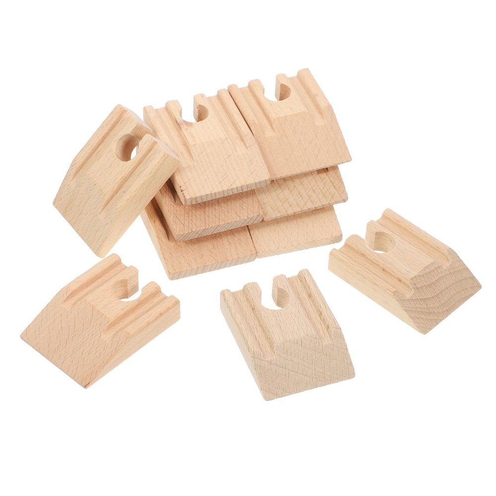 ibasenice 10pcs Train Track Accessories for Model Railway Expansion and Smooth for Boys and Girls Play Compatible Train